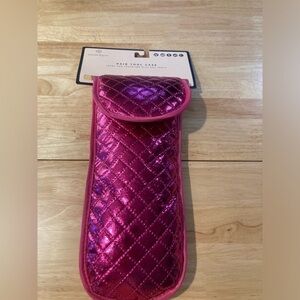 Nanette Lepore hair tool travel case.Brand new. Hot pink color. Super cute!